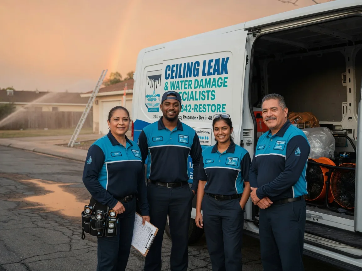 Ceiling Leak Cleanup company in Villanueva, NM